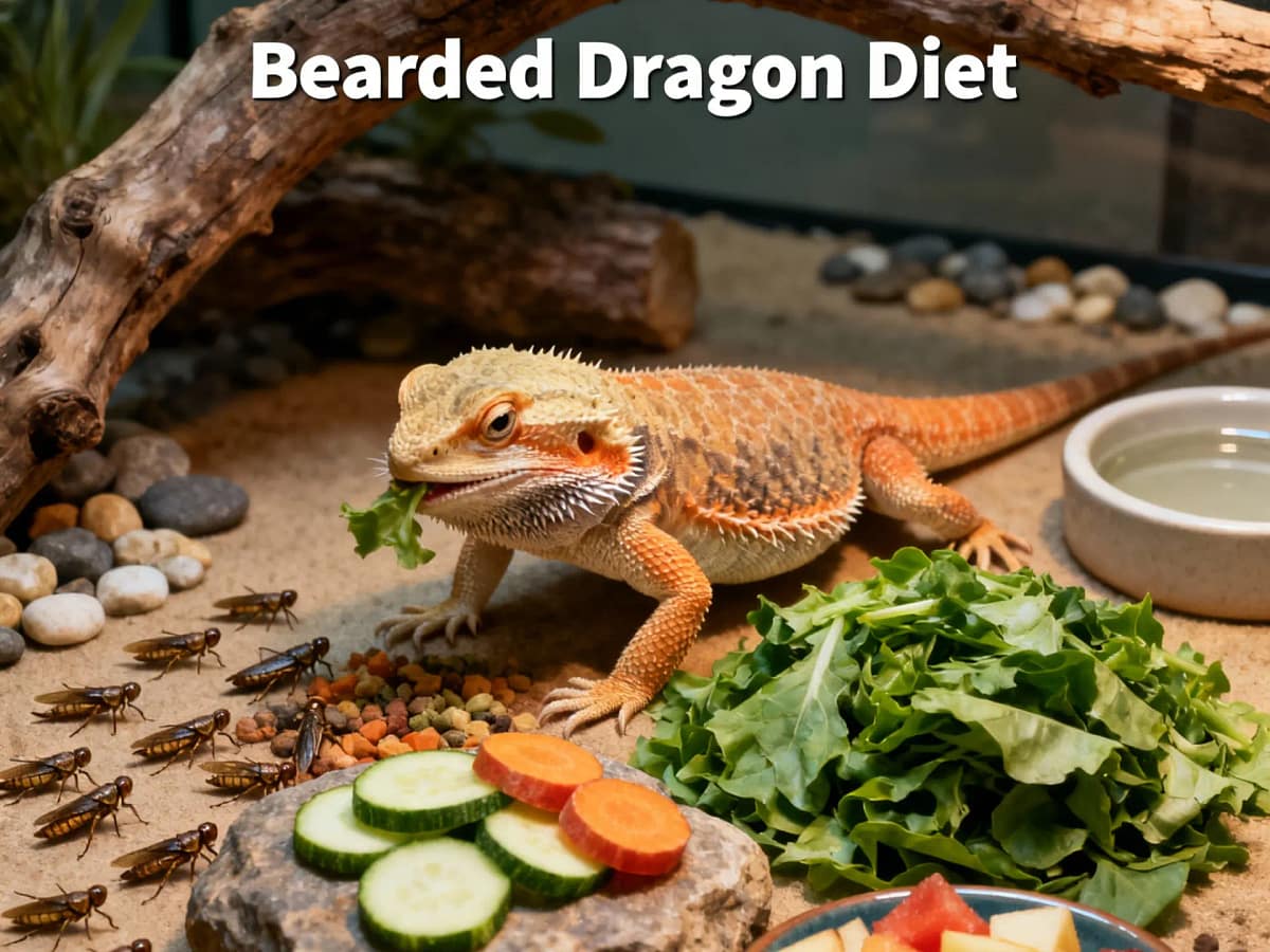 bearded dragon diet